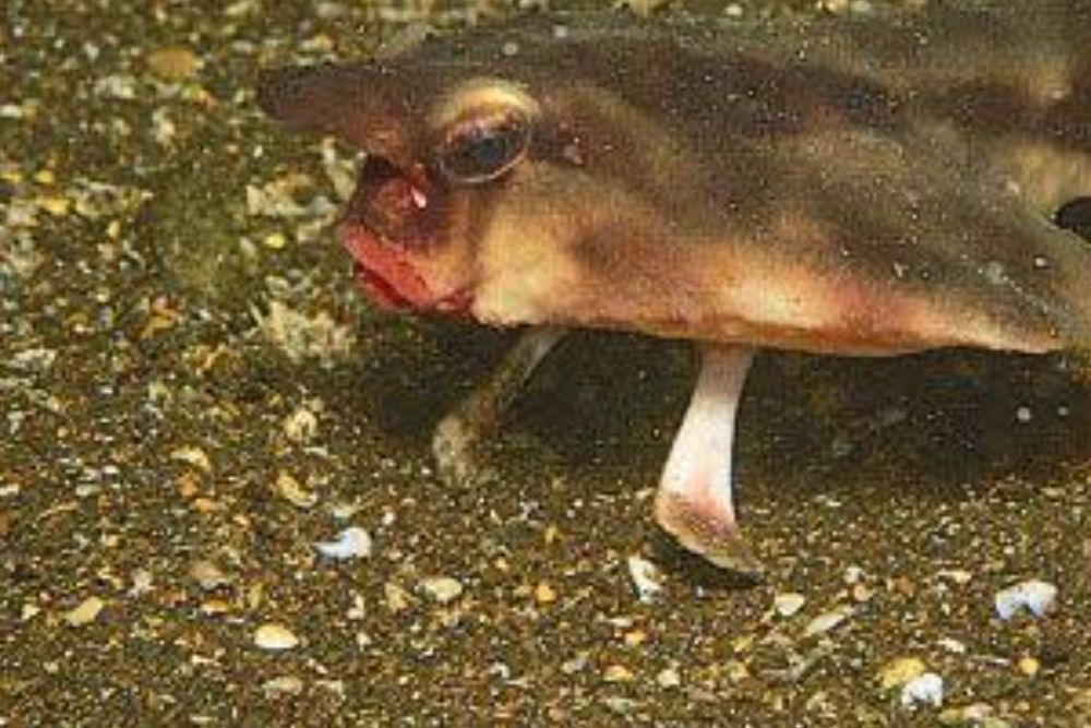 The Bottom-dwelling Batfish (Family Ogcocephalidae),